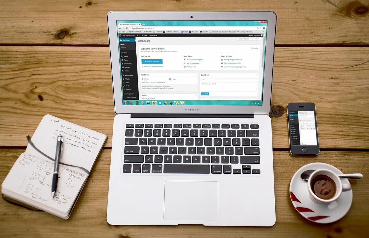 laptop, wordpress, wordpress design, smartphone, work station, notebook, coffee, computer, website, mobile, business, phone, brown business, brown computer, brown coffee, brown laptop, brown work, brown phone, brown mobile, brown website, brown…